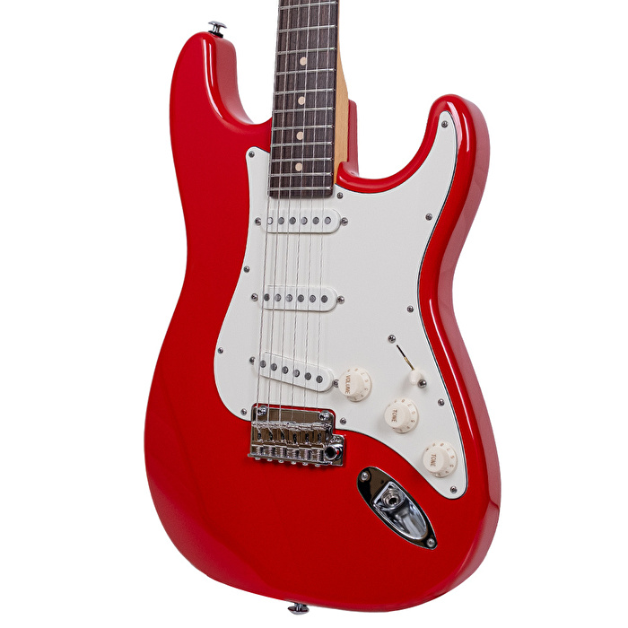 SUHR 01-CLS-0046 Classic S Plus Porsche Red Elektro Gitar